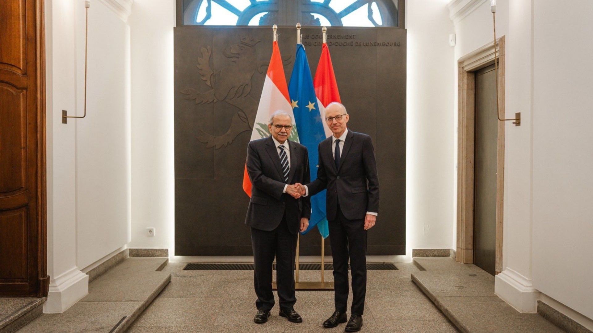 سلام من اللوكسمبورغ: لدعم لبنان في مسار تثبيت وقف إطلاق النار وانطلاق مسار تفاوضي جاد